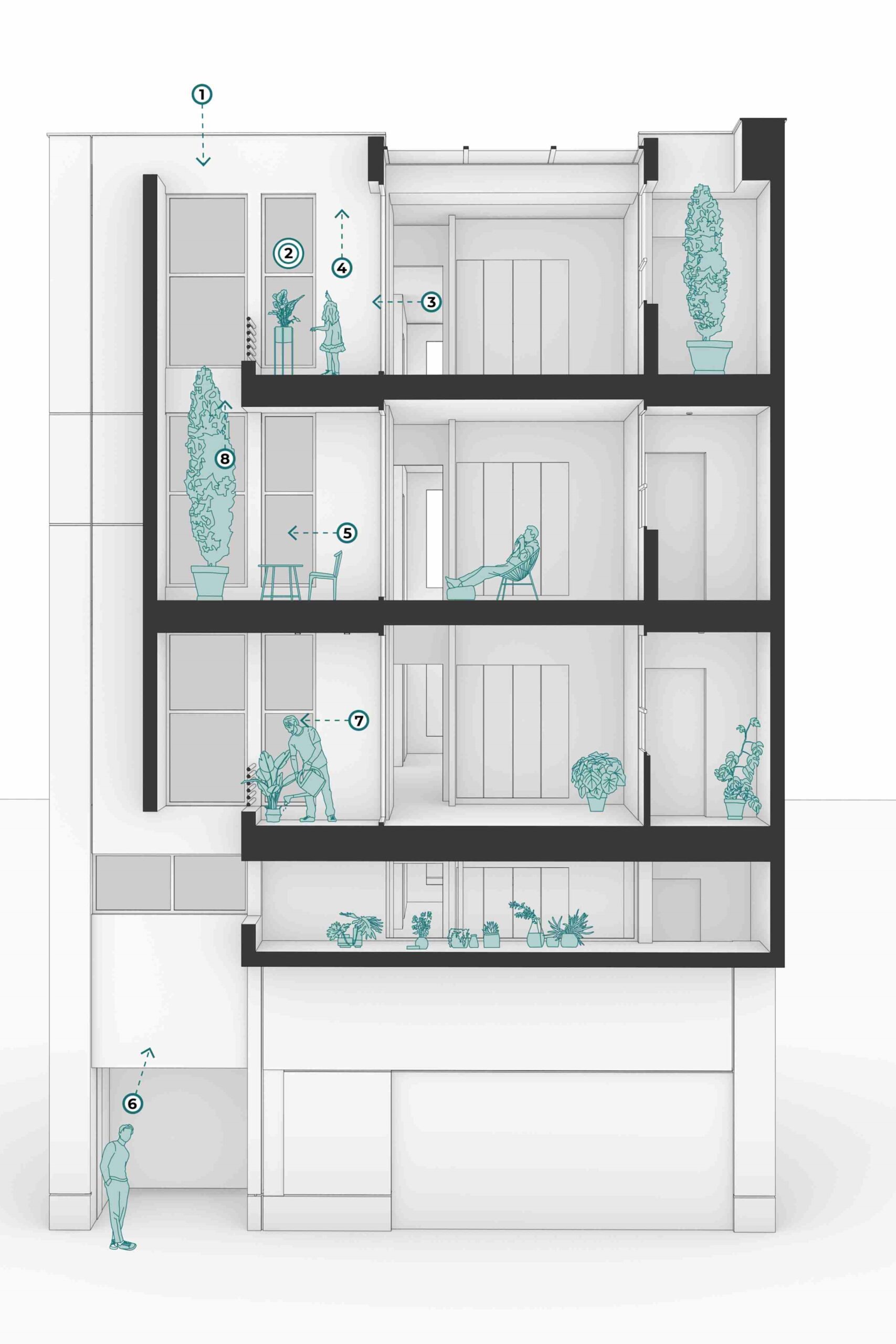 طراحی پلان معماری