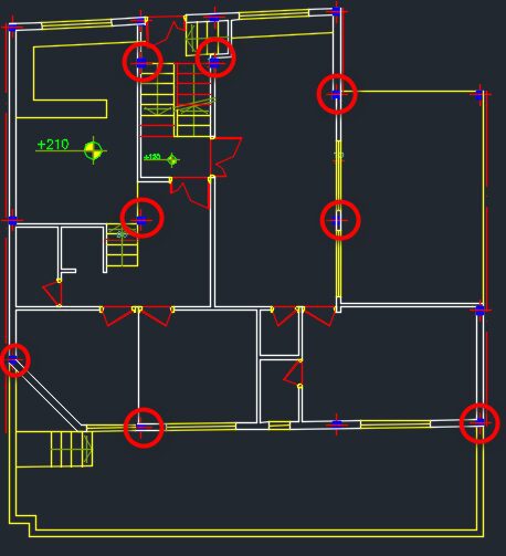 آکس بندی ستون
