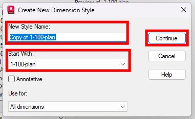 Dimension-Style-manager