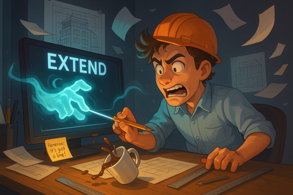 کاربرد دستور Extend در صنعت طراحی